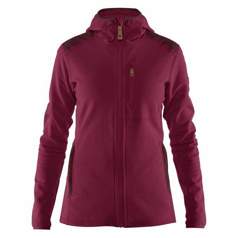 Fjallraven Women Keb Fleece Red PH173638 Philippines